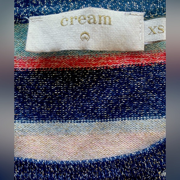 Cream Clothing Fiona Stripe pullover. Size XS - Picture 8 of 8